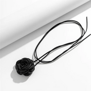 Gothic Rose Choker-Black