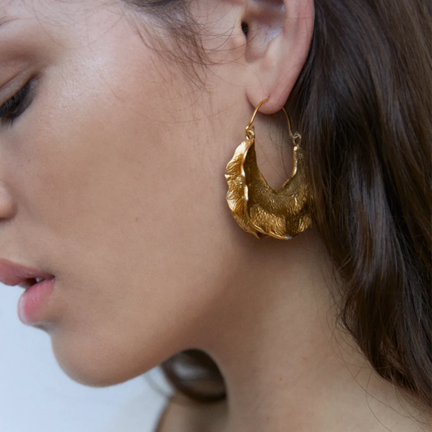 Liquid Gold Dangle Earrings