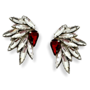 Crystal Wing Handmade Rhynestone Charm Statement Jewelry