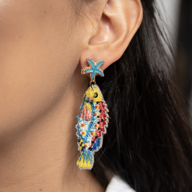 Fish Dangle Earrings