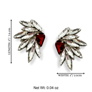 Crystal Wing Handmade Rhynestone Charm Statement Jewelry