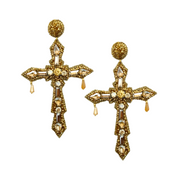 Christ Earrings - Gold