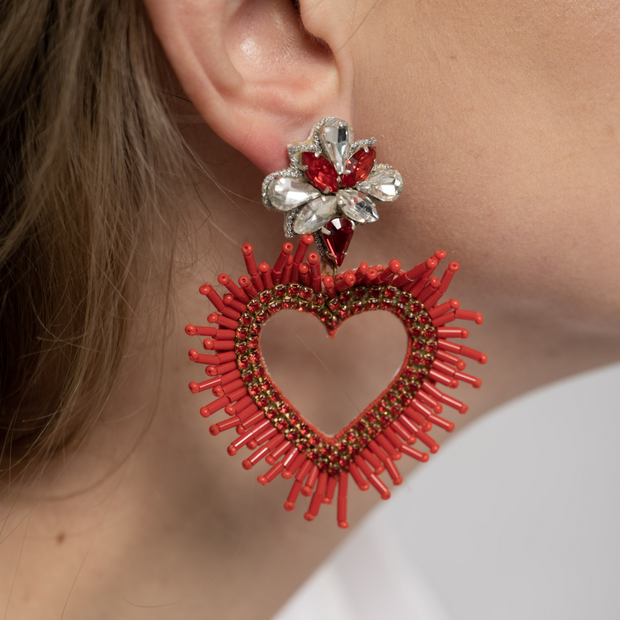 Valerie Heart Earrings 