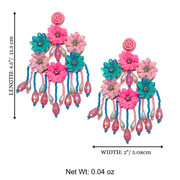 ILLUMINATING PASTEL FLORA DANGLE