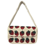 Berry Pop –  White Strawberry Bag