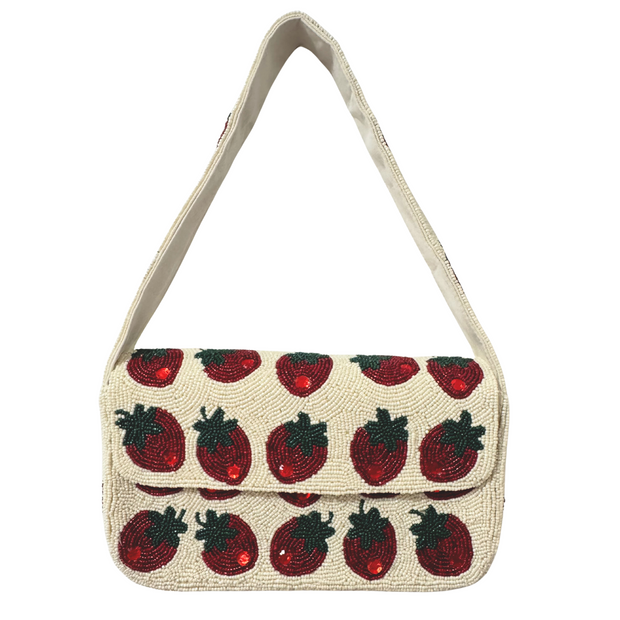 Berry Pop –  White Strawberry Bag