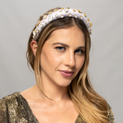 Gem Headband White