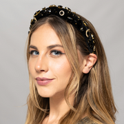 Gem Headband Black