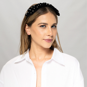 Polka Dot Bow Headband