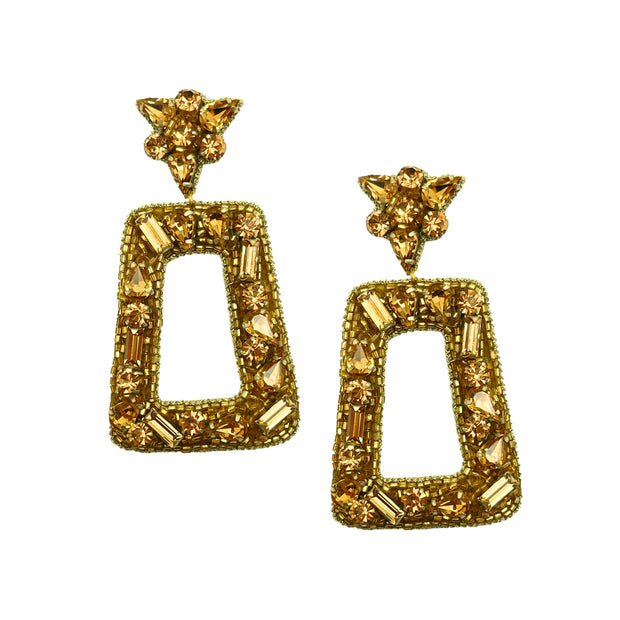 Sophia dangle Earrings -Gold