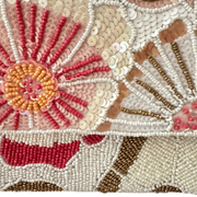 Floral Sequin Clutch Purse – Handmade Sequin Wedding Accessory