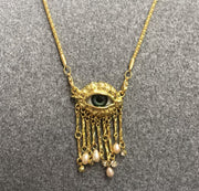 Surreal Dangle Eye Necklace