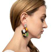 Toucan Tropical Bird Earrings 