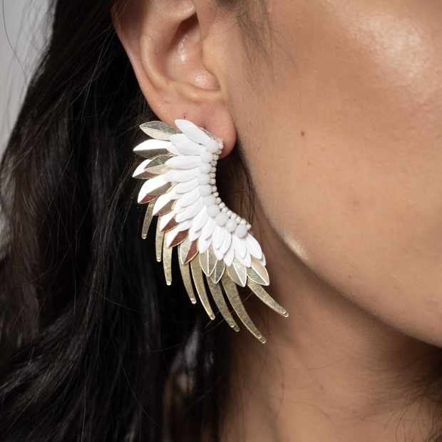 Angel wing earrings online