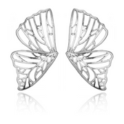 Butterfly stud earrings