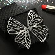 Silver Butterfly Earrings