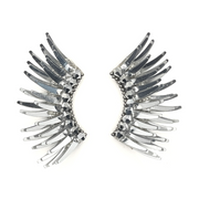 Silver Angel Wing Earrings