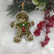 Gingerbread Man Christmas Ornaments
